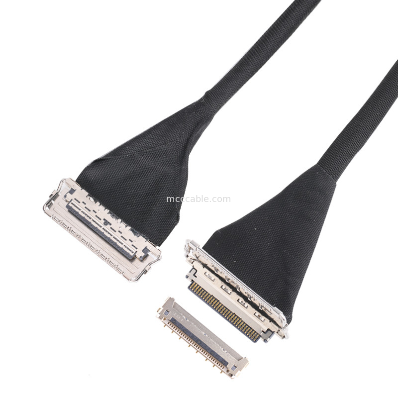 20679 0.4mm Pitch 20pin 30pin 40pin 50pin Micro Coaxial Connector Arah Horizontal