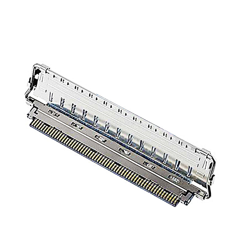 20680 20788 20789 20790 0.4mm pitch Konektor mikro-koaksial jenis perkawinan horizontal Mellanox