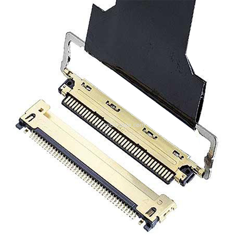 20472 20473-040T-10R 20474-040E-12 Konektor mikro-koaksial dengan kunci mekanis