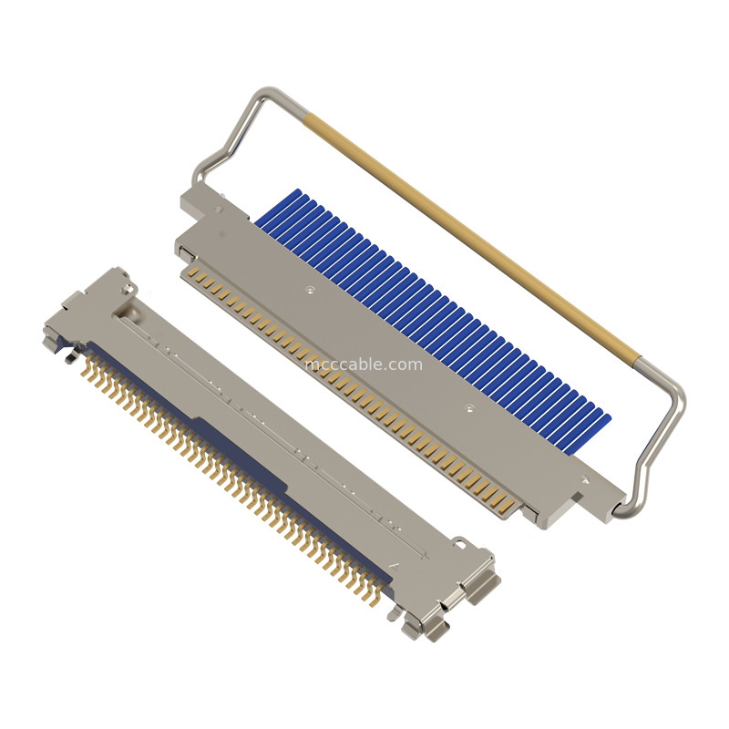 20633-240T-01S 0,4 mm pitch, Jenis pasang horizontal Konektor mikro-koaksial
