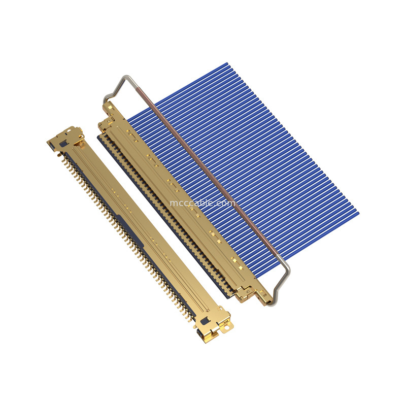 20453-250T-03S 50P 0,5 mm pitch Konektor mikro-koaksial tipe pasang horizontal