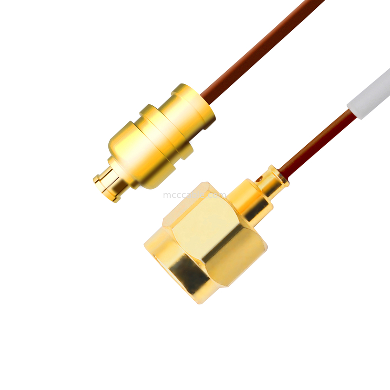 0,047 5G Kabel Coax Semi Kaku Sma Male Straight Plug Te 1996771-1 Ke Smpm Female Jack
