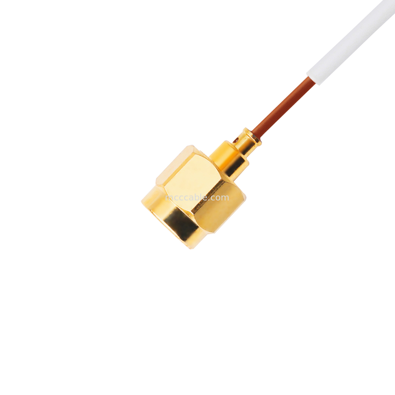0,047 5G Kabel Coax Semi Kaku Sma Male Straight Plug Te 1996771-1 Ke Smpm Female Jack