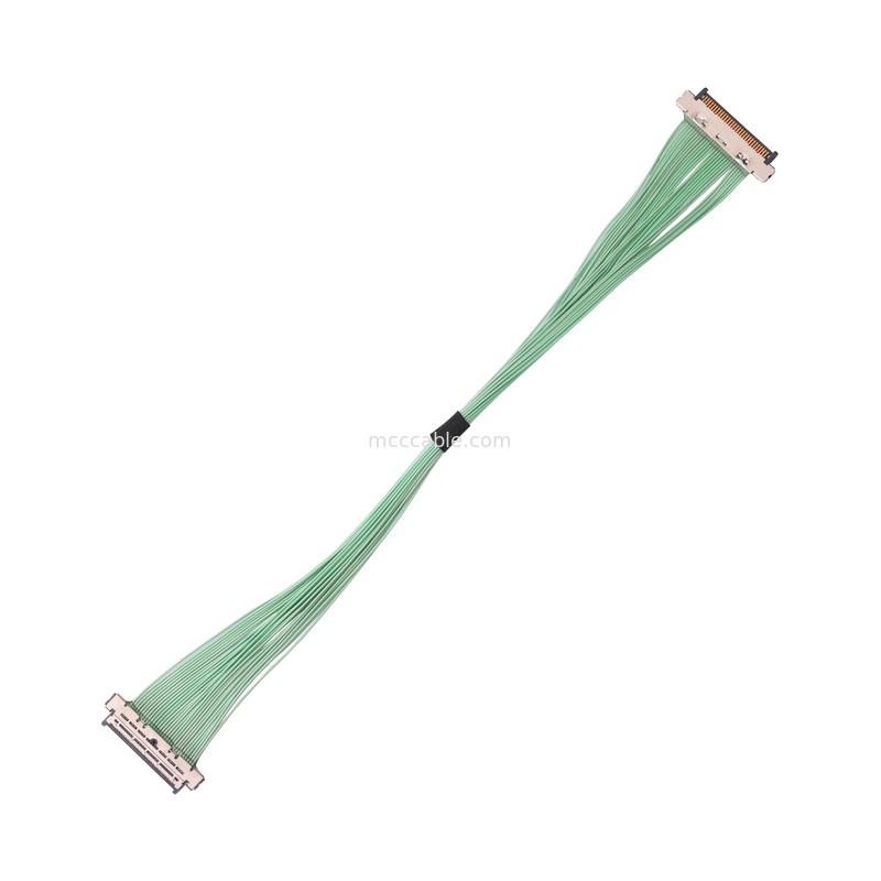 KEL 0.4mm Pitch Micro Coaxial Cable USL20-30SS-010-C 30 Pin 40 Pin Desain Steker Ramping