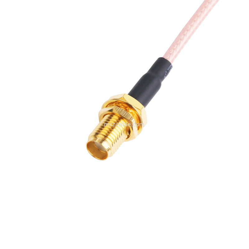 Rakitan Kabel Rg316 Kabel Koaksial Ke Konektor Rf Kabel kecepatan tinggi samtec ROHS