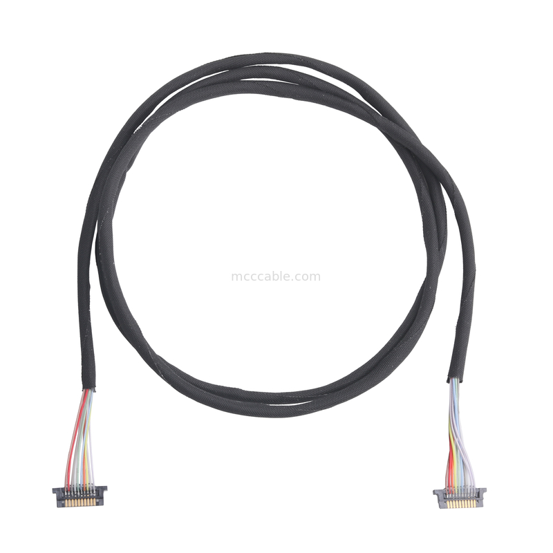 Konektor Kabel Coaxial Lvds Untuk Monitor Lcd DW-5 20598-010T-02 Pitch 0,5mm 10 Pin