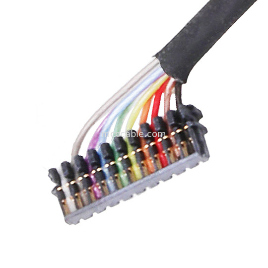 0,6 PITCH Cable Assembly JST 04XSR-36KHF 06XSR-36KHF 10XSR-36KHF Micro Coax Connectors