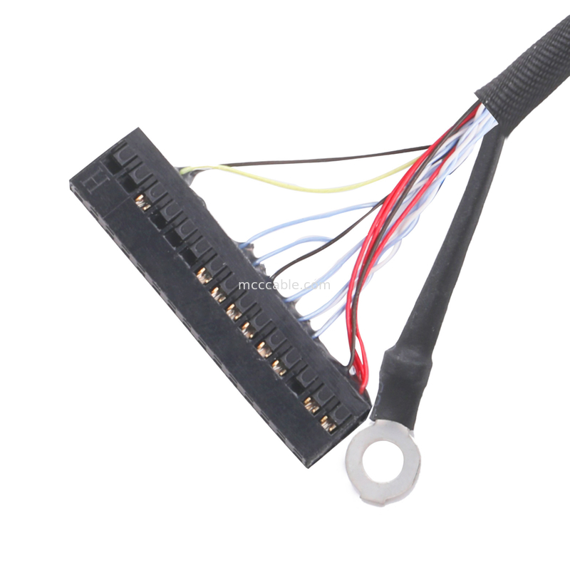 Lvds edp kabel Pitch 0.5mm Koaksial Kabel Majelis Original Body Pull Ring Atau Imitasi