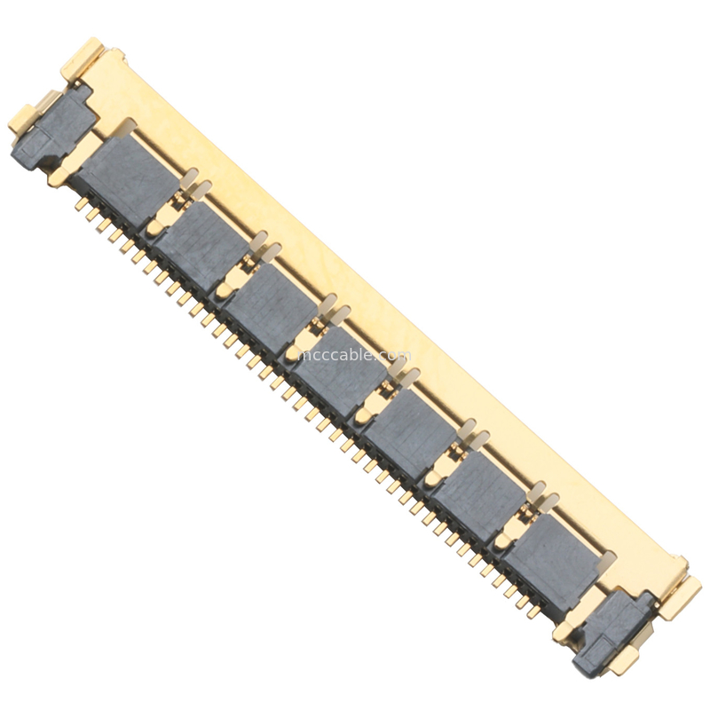 0.4mm Pitch 20525-040E-02 Konektor Koaksial Mikro  40 Pin 20525 CA