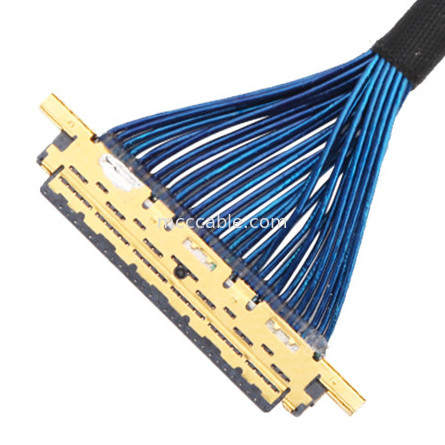 Micro Coaxial 20453-230T-03 Untuk 20453-230T-03 Lvds Edp Kabel Majelis 0.5mm Pitch