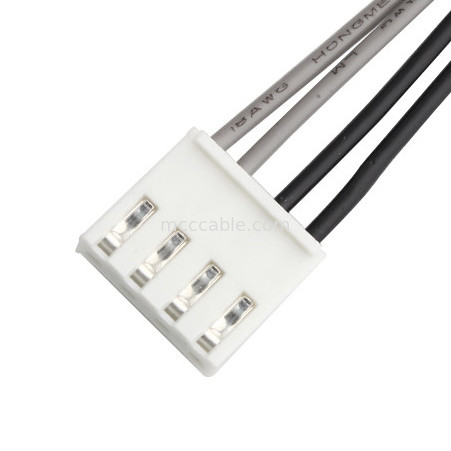ISO13485 12 Pin 22AWG Panjang 100mm Rakitan Kabel Daya Jst Vhr-4n Jst Vhr-2n R3