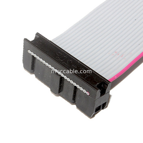 Kabel Pita Fleksibel Datar 2.54mm, Kabel Idc 16 Pin untuk sertifikat UL Komputer