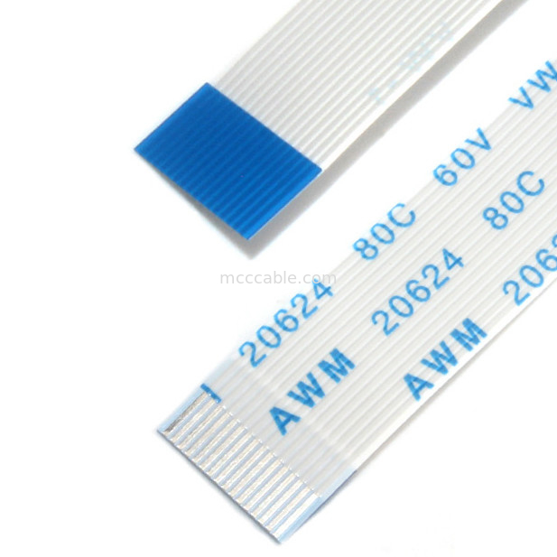 16 Pin 20628 Kabel FFC FPC AWM 0,5 Pitch Untuk Koneksi Pcb konektor layar lvds