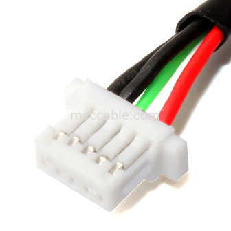 2mm Pitch 4 Pin Wire Harness, 51004 Molex Cable Assembly konektor layar lvds