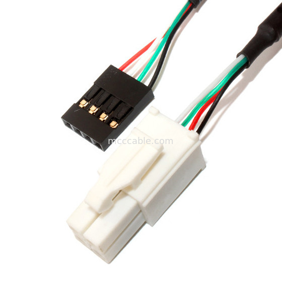 Pitch 2.54mm Molex 50579404 Custom Wire Harness Konektor Wiyh SL Series 70066