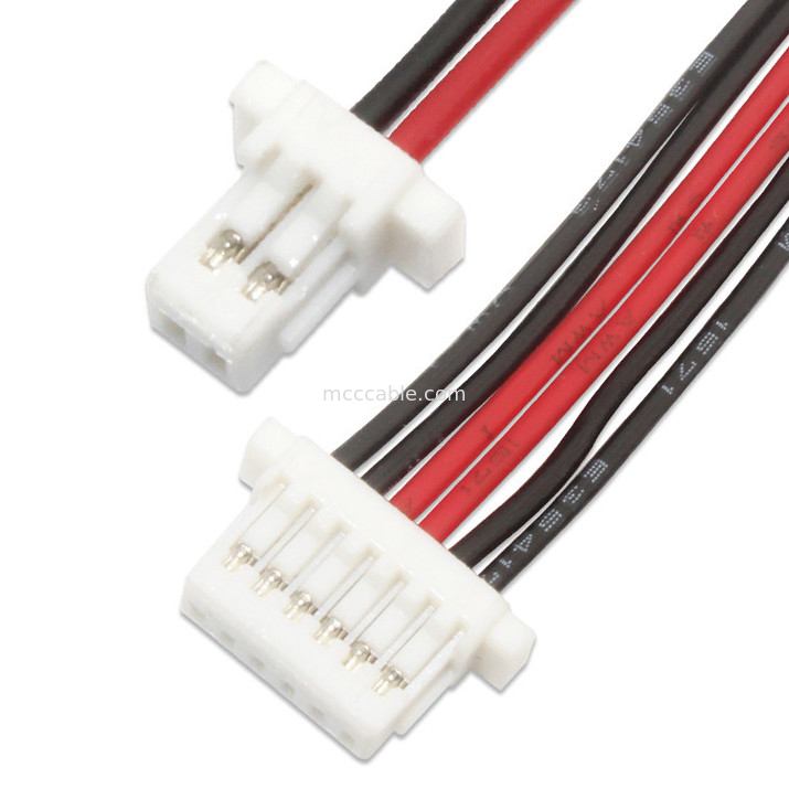 Jst Cable Sh 1.0 TO 6Pin SH1.0 WIRE 500MM Jst Connector Ke 3mm Tinned Custom Wire Harness