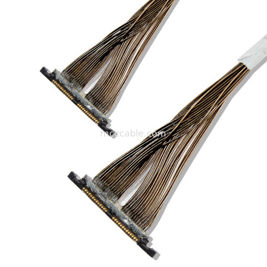 0.3mm Micro Coaxial Cable DF56 26P 0.3SD Untuk konektor kamera drone dan koneksi mekanis