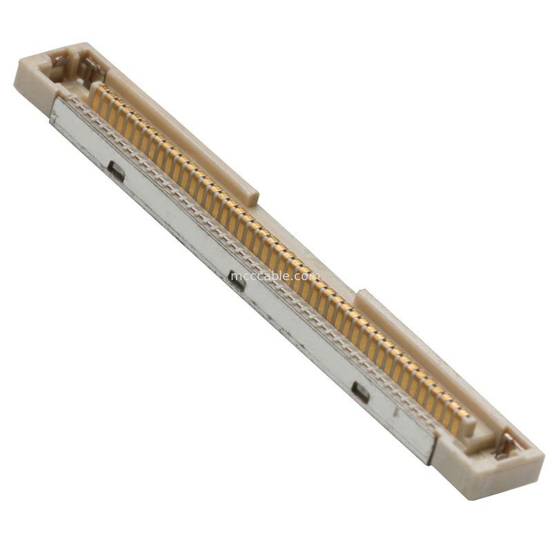 46 AWG 42 AWG Micro Coax Cable DF36 40P 0.4SD 150MM Panjang konektor layar lvds