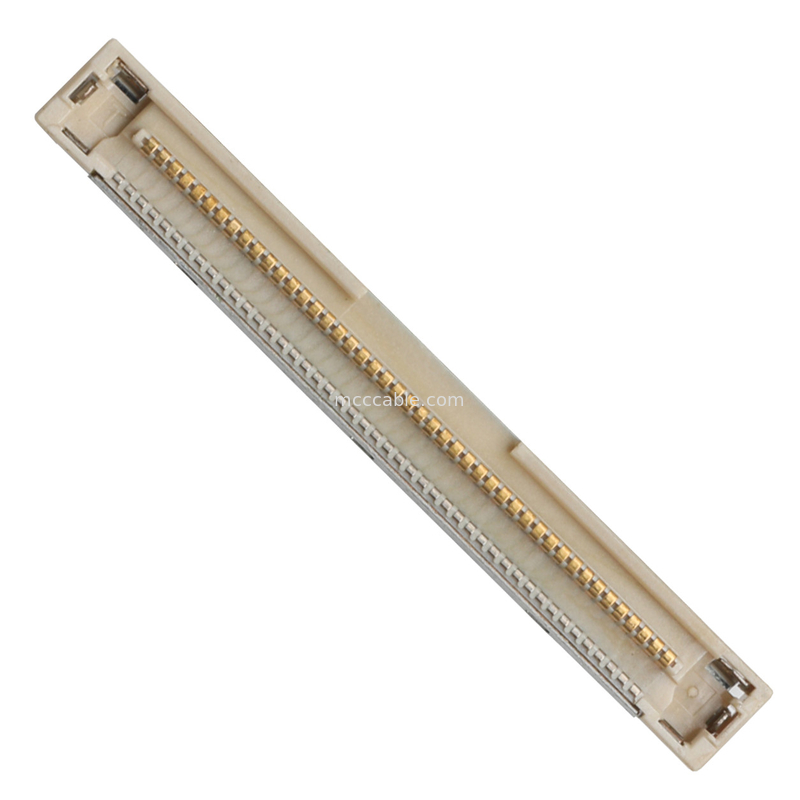 46 AWG 42 AWG Micro Coax Cable DF36 40P 0.4SD 150MM Panjang konektor layar lvds