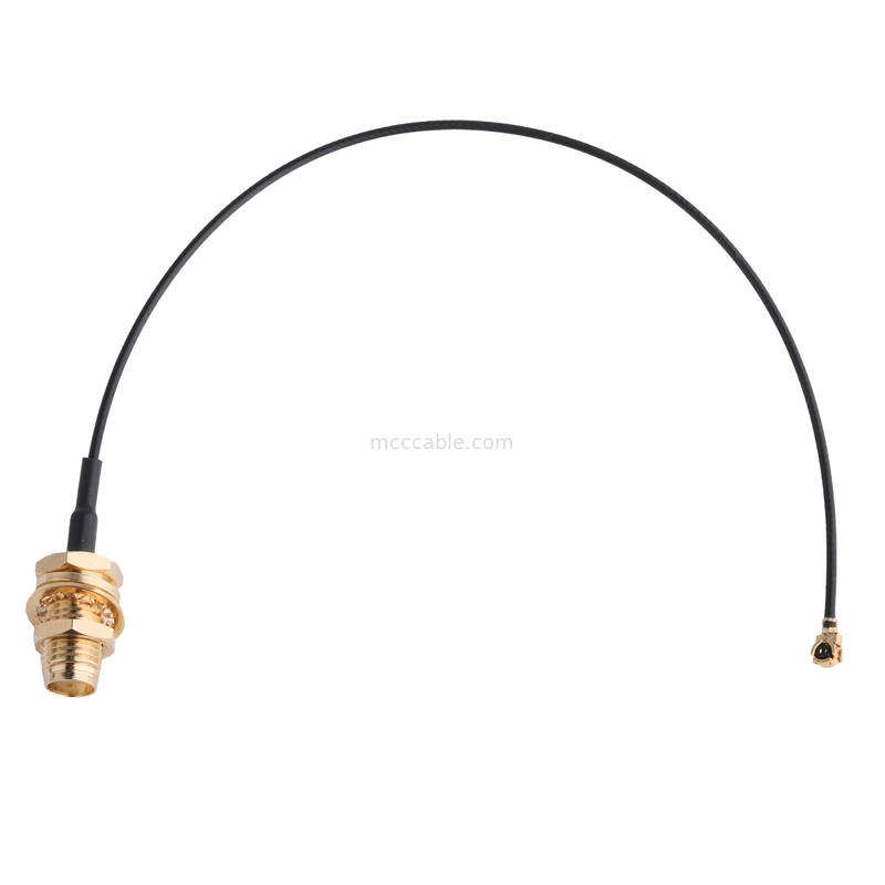 Adaptor Konektor OEM ODM RF Konektor Kabel Koaksial Adaptor SMA-F-Jack ke Colokan Khusus