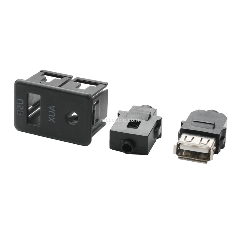 ISOBUS AUX pria Kabel Ekstensi Jack 3.5mm Stereo Untuk O Jack USB Socket Kabel