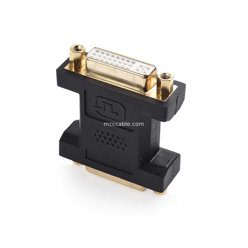 2 Paket Dvi Wanita Coupler Dual Link 24 + 5 Pin Untuk LCD Kabel Konektor Majelis