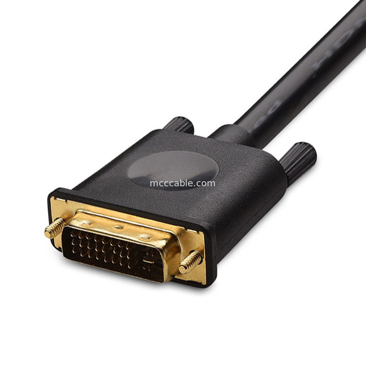 ROHS DVI-I 24+5 Pin Untuk Kabel VGA LVDS LCD Assembly Connector OEM / ODM
