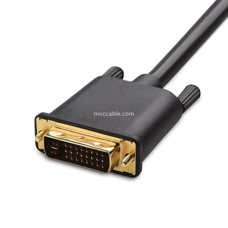 ROHS DVI-I 24+5 Pin Untuk Kabel VGA LVDS LCD Assembly Connector OEM / ODM