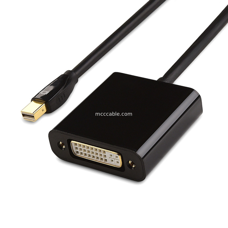 OEM / ODM Lvds Kabel Majelis Mini Displayport Untuk Dvi 3 In 1 Adapter Konektor