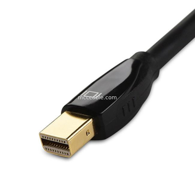 OEM / ODM Lvds Kabel Majelis Mini Displayport Untuk Dvi 3 In 1 Adapter Konektor
