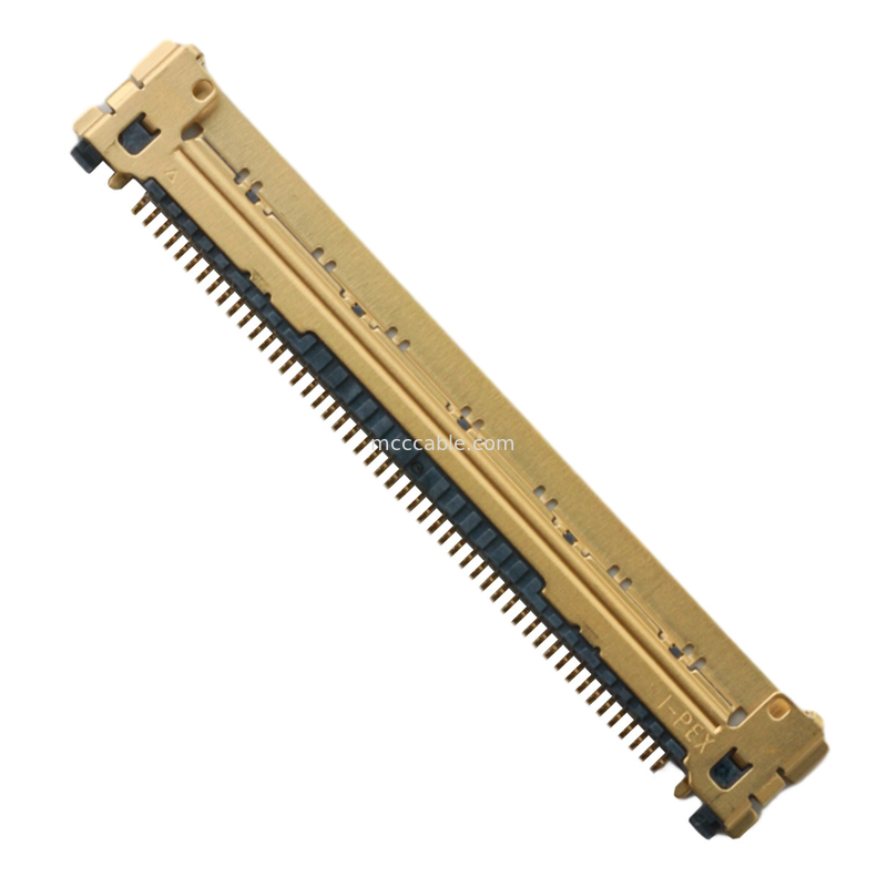 50 Pin Micro Coaxial Connector 0.4mm Pitch 20525-050e-02 Akhir pelat
