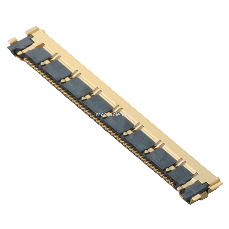 50 Pin Micro Coaxial Connector 0.4mm Pitch 20525-050e-02 Akhir pelat