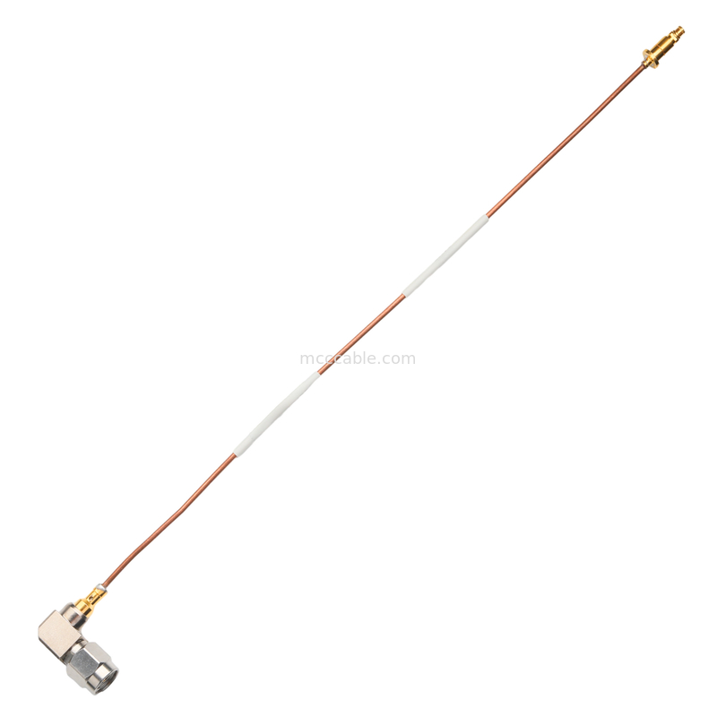 Vita 67 Smpm lurus Semi kaku Kabel koaksial Jack To Ra Sma Plug Sudut kanan Plug konektor Sro47