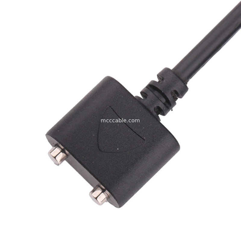 Konektor magnetik ke USB 2.0 A / M 4p Ld Penatural Hf Putih Pvc 45p Rohs