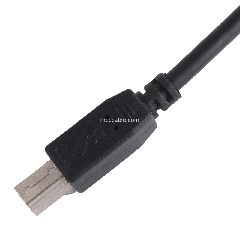 Plug And Play Printer Kabel Konektor USB 3.0 B Pria Untuk Wanita Usb3.0 Bm Untuk Bf