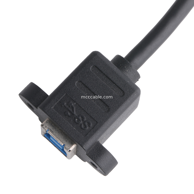 Plug And Play Printer Kabel Konektor USB 3.0 B Pria Untuk Wanita Usb3.0 Bm Untuk Bf