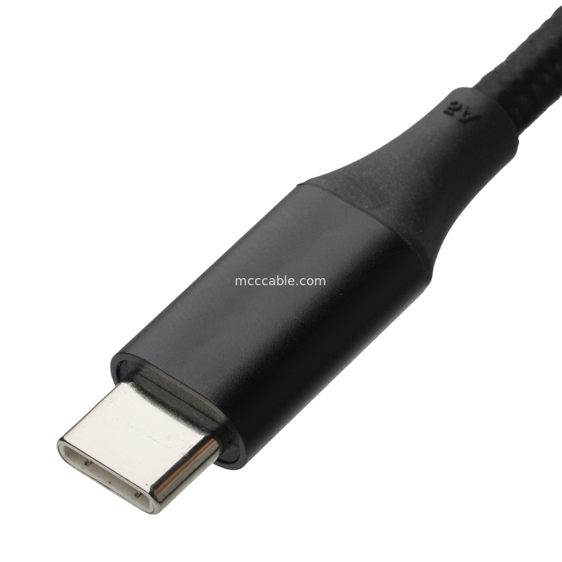 Kabel Ekstensi USB Tipe C ke USB Tipe C Kecepatan Tinggi USB dengan Mesh Berliku