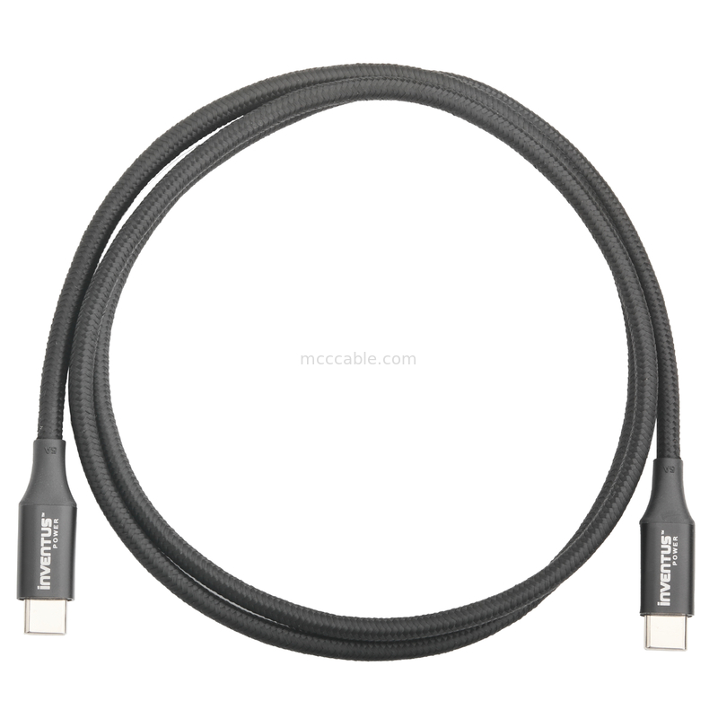 Kabel Ekstensi USB Tipe C ke USB Tipe C Kecepatan Tinggi USB dengan Mesh Berliku