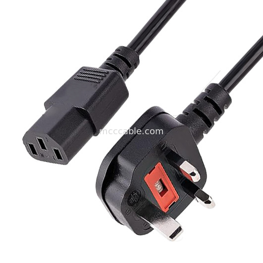 Bs 1363 sampai C13 Kabel Daya Listrik Untuk Pemanas Air