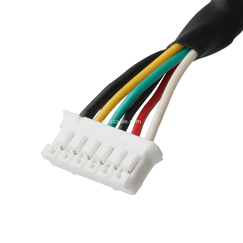 ROHS Kabel Waterproof Connector M20 Pria Untuk JST PHR-6 Wire UL2464 24AWGX5C OEM / ODM