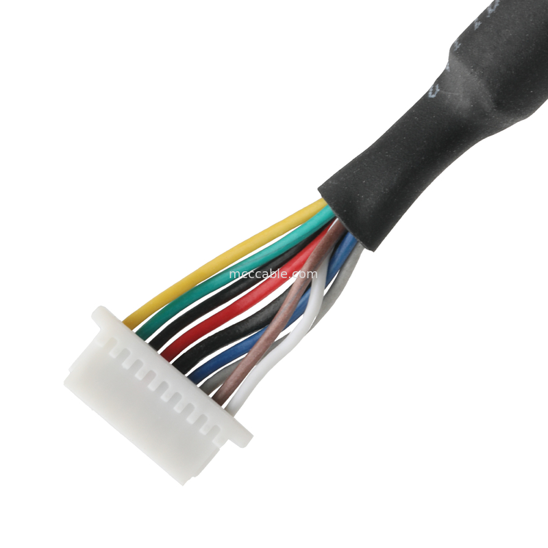 IP67 Waterproof Connector M16 Wanita Untuk SH1.0 9P UL 2464 28AWG*4PR+AEB Kabel ROHS