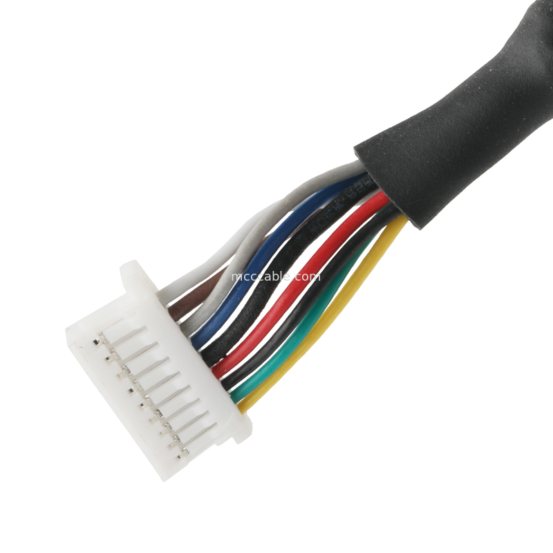 IP67 Waterproof Connector M16 Wanita Untuk SH1.0 9P UL 2464 28AWG*4PR+AEB Kabel ROHS