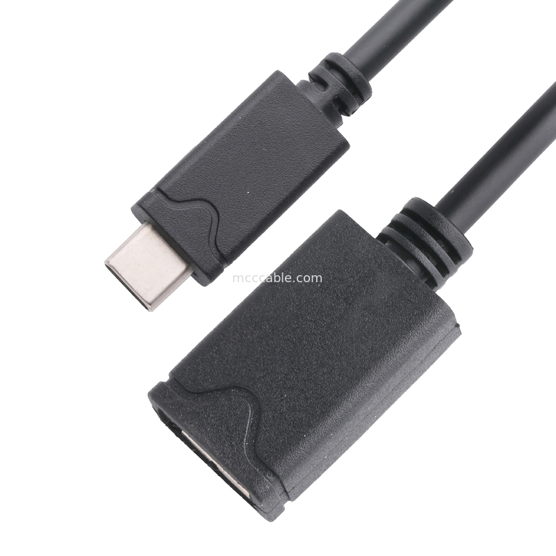 Konektor Adaptor Rohs USB Adaptor Kabel Tipe C Pria USB - Tipe A Wanita OEM / ODM Sesuai