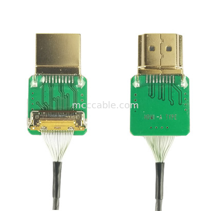 Adaptor Konektor 20525-020E-02 Untuk Jenis Adaptor Kabel Hdmi Hdmi Straight Head Hdmi-A pitch 0.4mm
