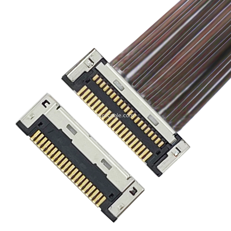 DF49-20P-SHL  Micro Coaxial Kabel Majelis DF49-20P 0.4SD Extremely Fine Coaxial Harnesses