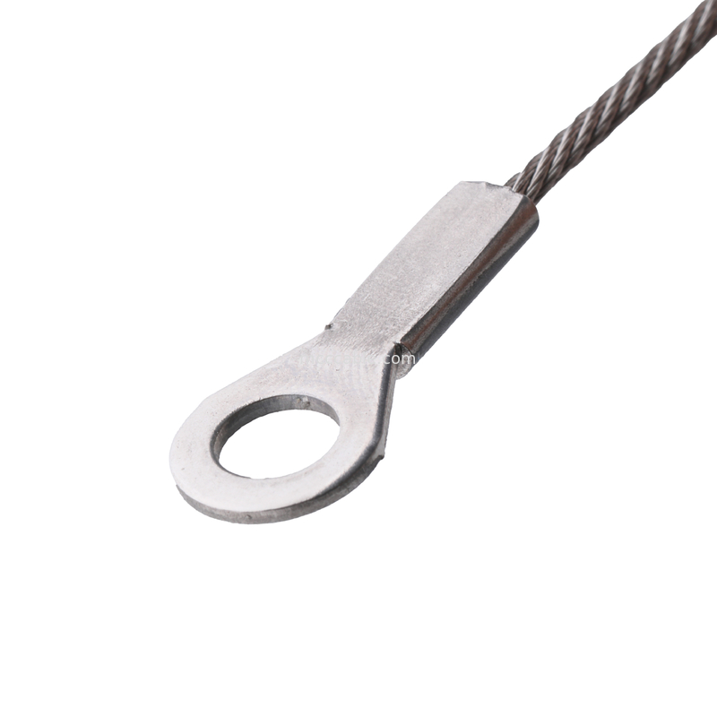 Kabel tali baja tahan karat fleksibel, tali kawat pengaman berlubang, konduktif dan aplikasi lainnya