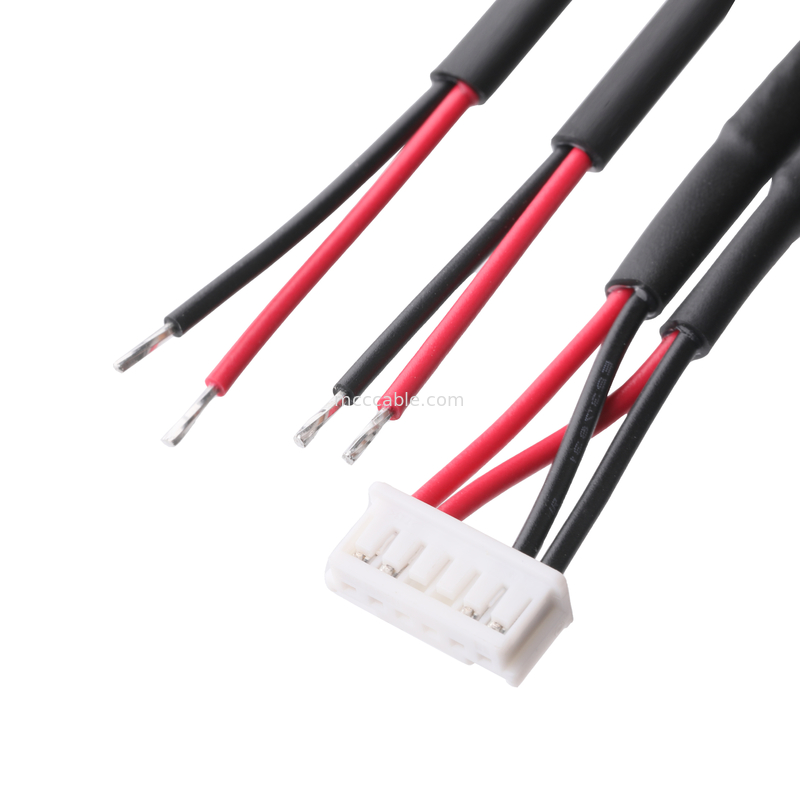 MOLEX 5023510600 PITCH 2.0mm 6P Housing untuk timah*4Pcs UL1007 80C 300V 22AWG Warna Wre Diagram PVC ROHS