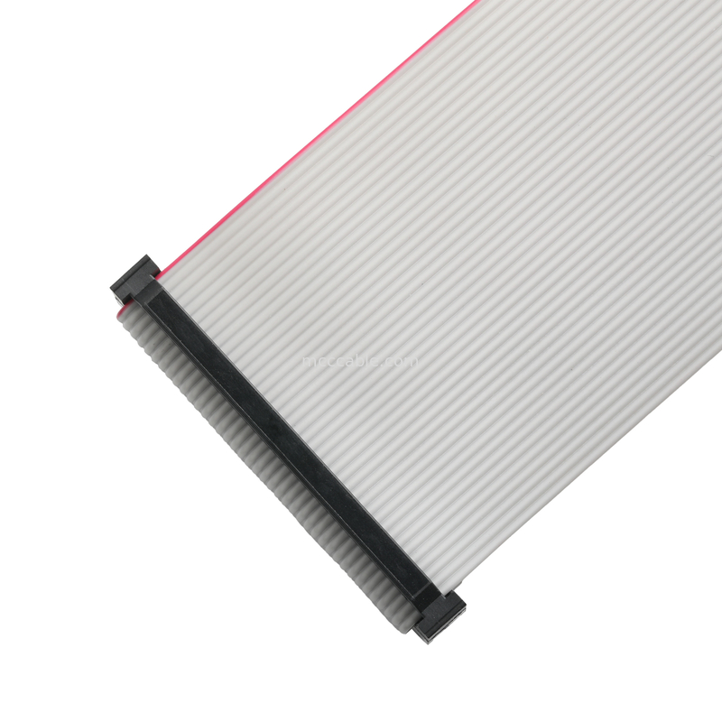 IDC FC-2*20P 40Pin pitch 2.54mm Hitam PBT+G/F UL2651 28AWG Idc Flat Ribbon Cable 1.27mm Pitch OEM/ODM