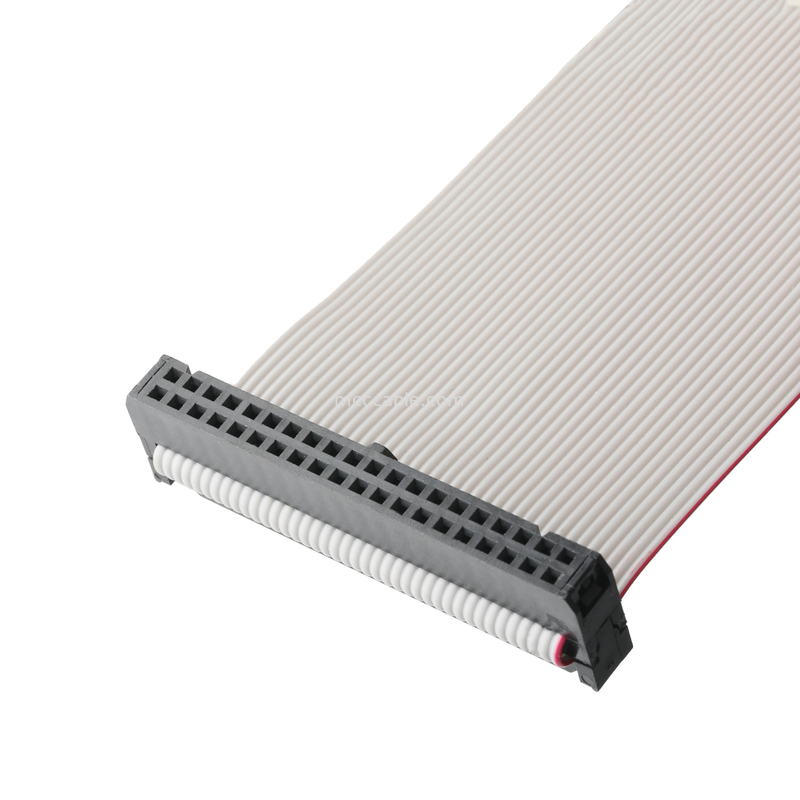 IDC FC-2*20P 40Pin pitch 2.54mm Hitam PBT+G/F UL2651 28AWG Idc Flat Ribbon Cable 1.27mm Pitch OEM/ODM