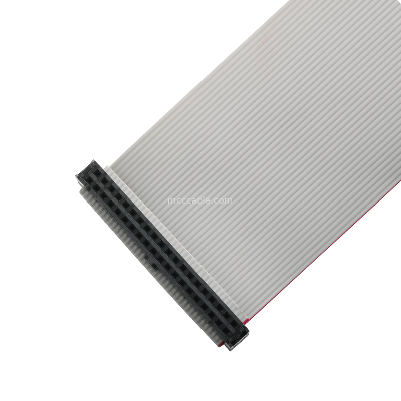 IDC FC-2*20P 40Pin pitch 2.54mm Hitam PBT+G/F UL2651 28AWG Idc Flat Ribbon Cable 1.27mm Pitch OEM/ODM
